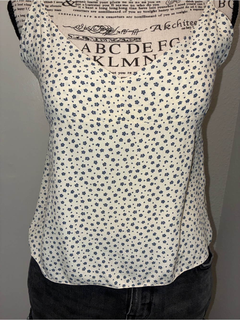 Brandy Melville ditsy floral tank